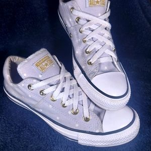 Converse All Star Madison Platinum/Gold Women's Size 9